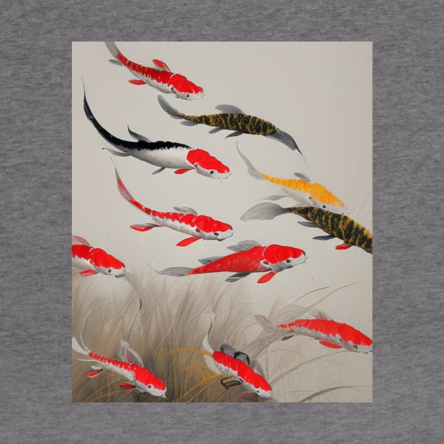 The Art of Koi Fish: A Visual Feast for Your Eyes 10 by Painthat